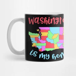 USA state: Washington Mug